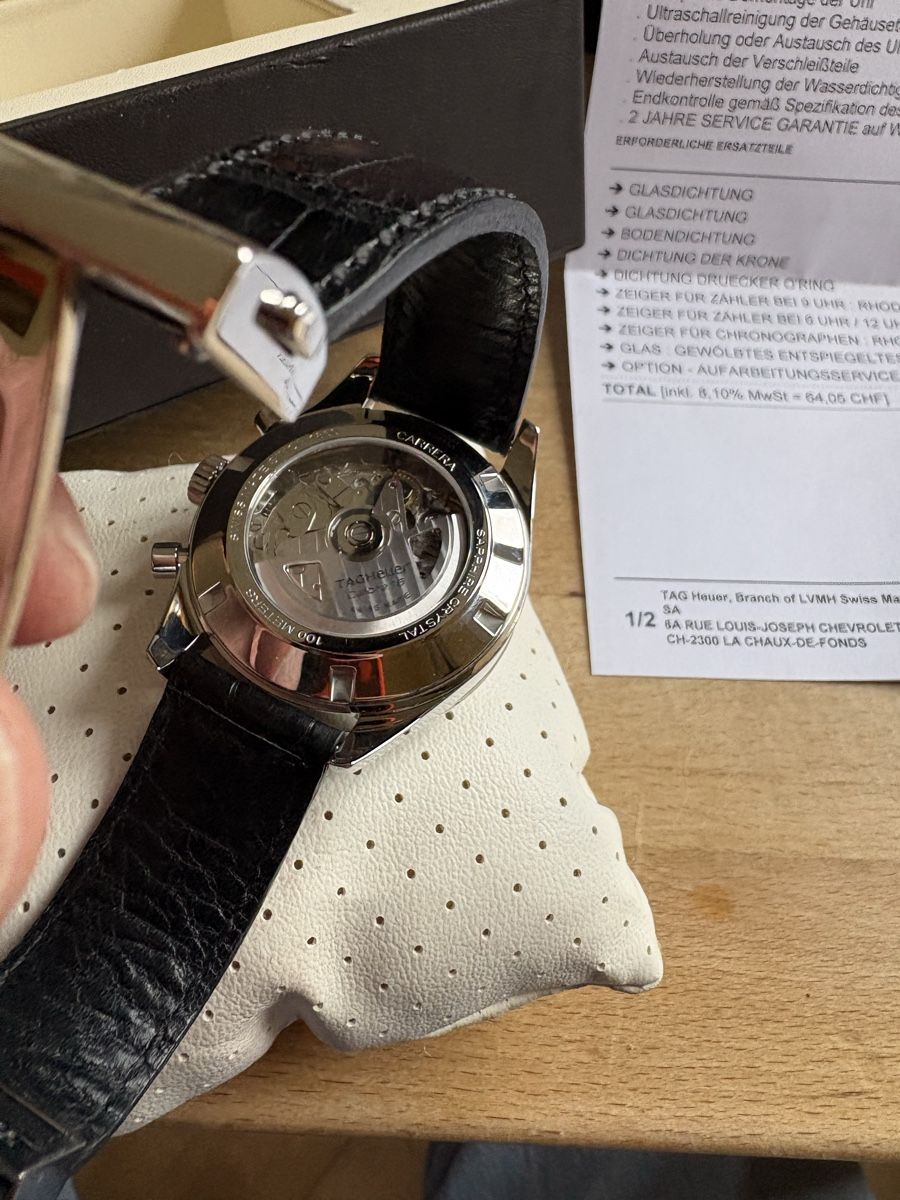 Tag Heuer Orologi: TAG Heuer Carrera Calibre 16 – Usato da Bern venduto da Minok 5