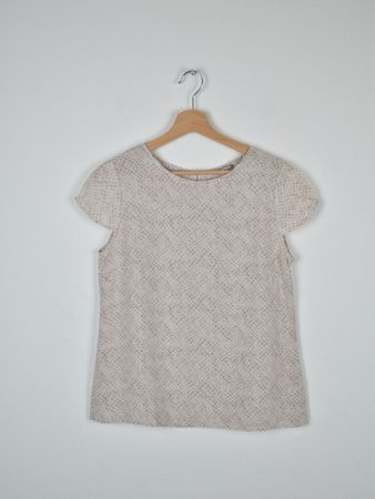 Hemisphere Blusenshirt, 100% Seide, Gr.S