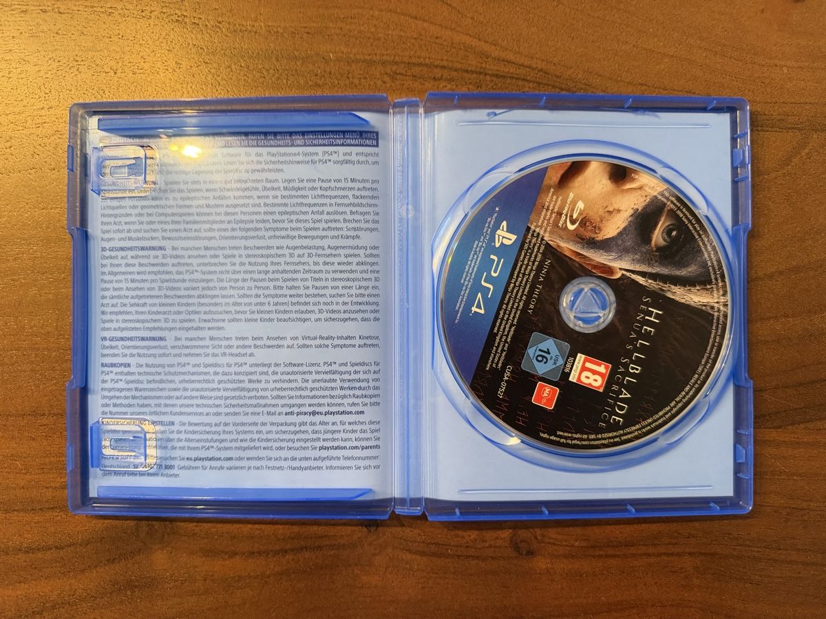 Sony Spiele: Hellblade: Senua's Sacrifice für PS4 – Gebraucht aus Thunstetten von Virus_33 1