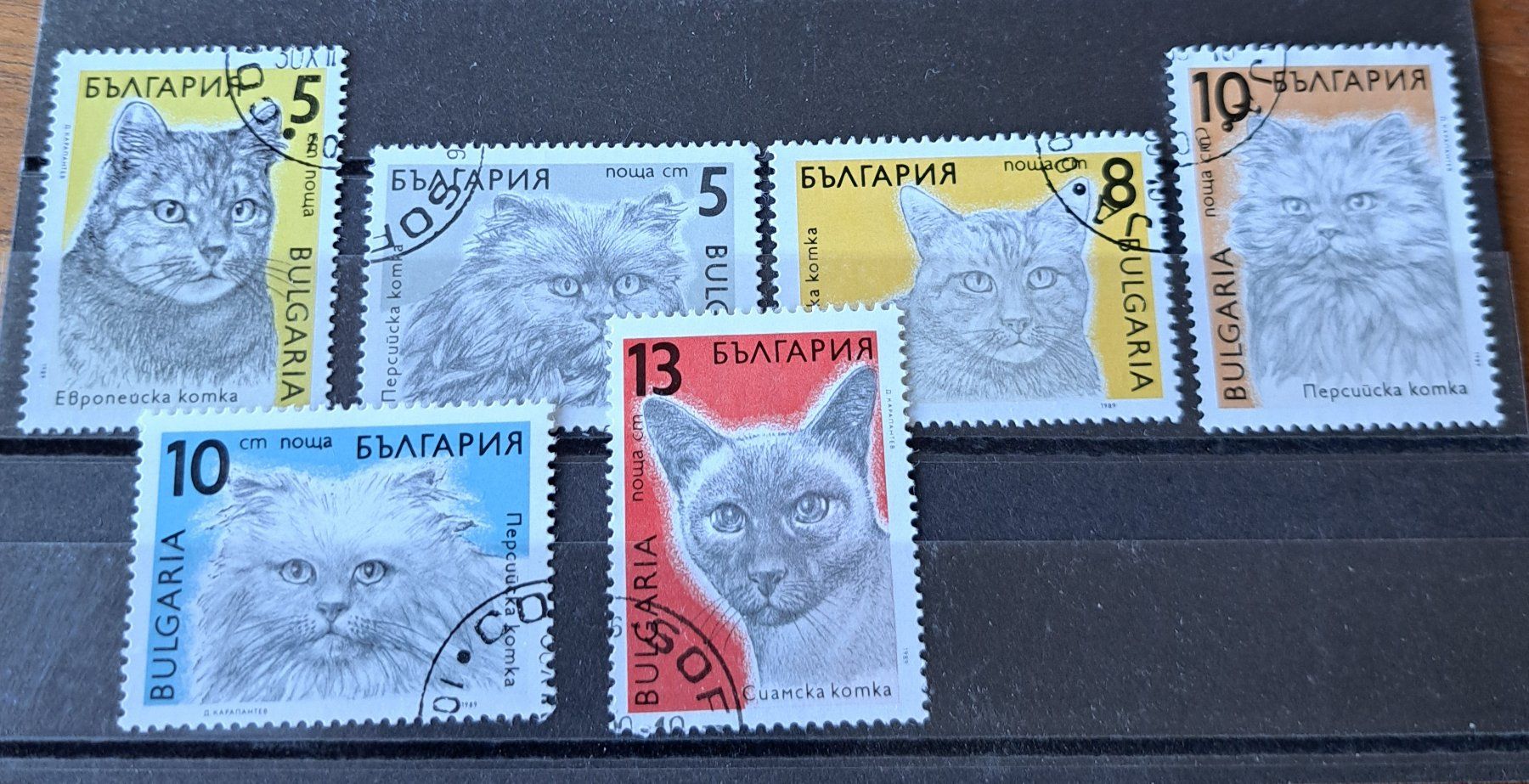 Tutti i francobolli: Katze - Chats – Usato da Biel/Bienne venduto da ESOXMAN
