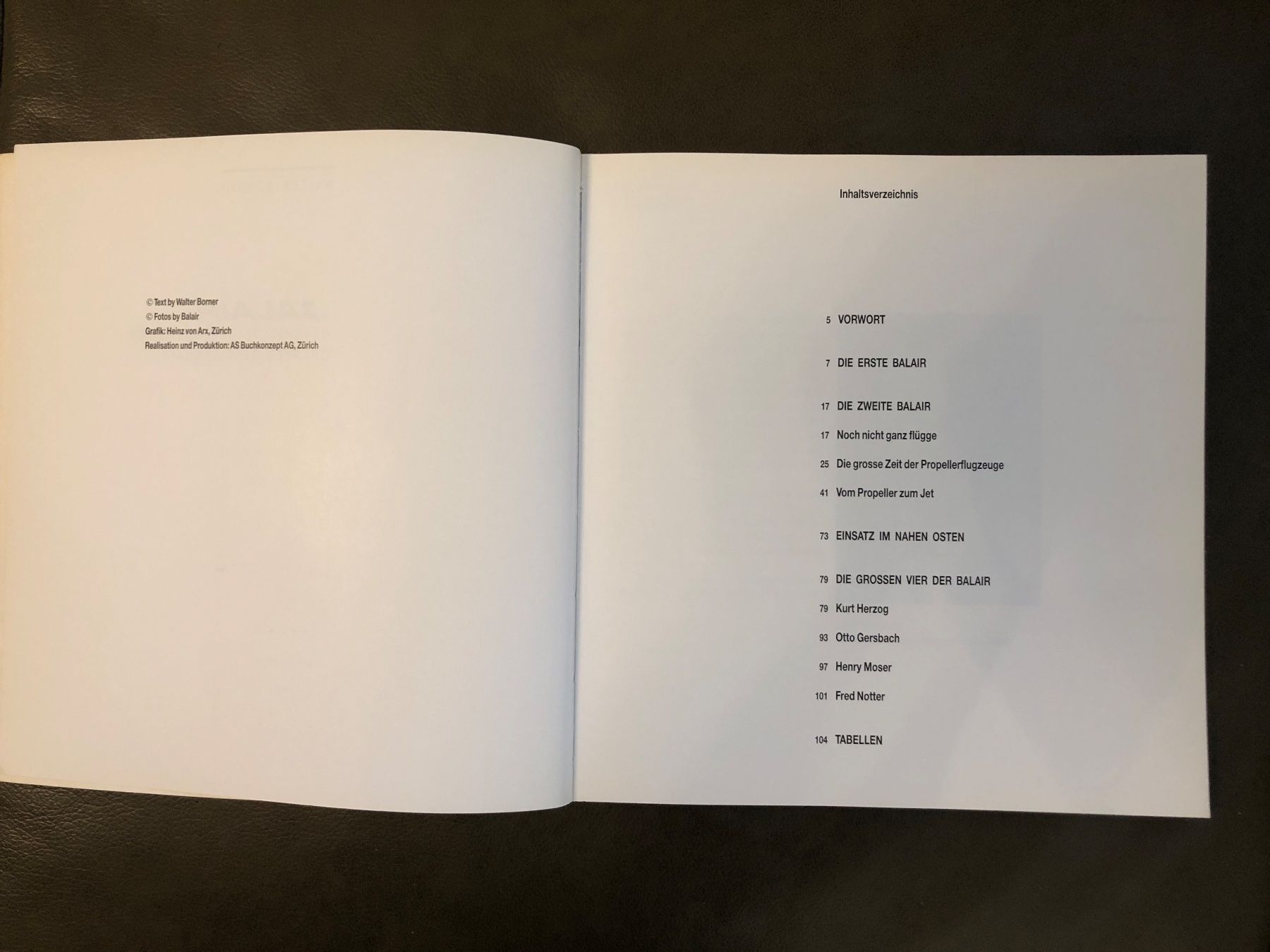 Bücher: Buch Balair Geschichte der Schweizer Charter Gesellschaft. – Gebraucht aus Nunningen von anclaudia 1