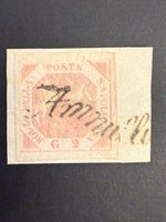 Königreich Neapel 2 Grana Rosa 1858 Sassone #2 gestempelt