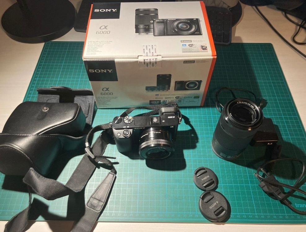 Sony Alpha 6000 Double Lens Kit 16-55 & 55-210 (Gebraucht) in Glattpark ...