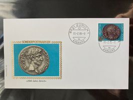 CH 1986 FDC 2000 J. Zürich Ortsstempel