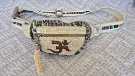 Marsupio Himalayan Hemp motivo etnico beige nuovo