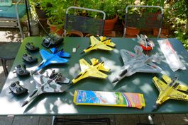 Anfänger RC-Flugzeug Konvolut incl. Raptor F-22