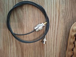 HF-Kabel 1.5m RG 174 U 50Ω PL/BNC Stecker