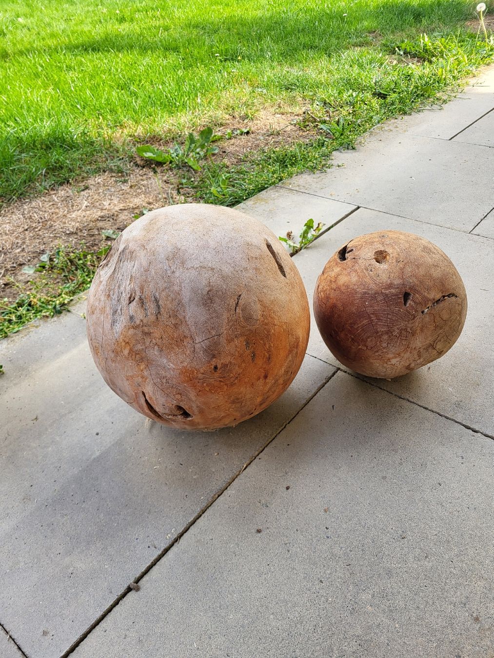 Articoli in legno: Holzkugel Kugel Dekokugel – Usato da Detligen venduto da sonne078 1
