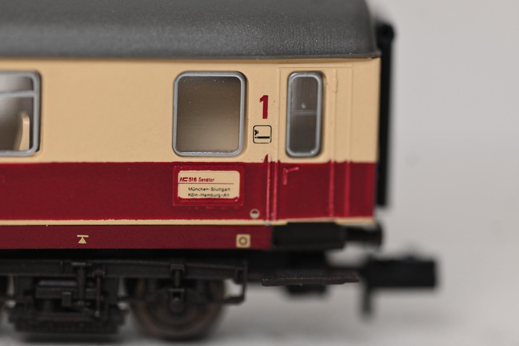Fleischmann Modelleisenbahnen: DB TEE 1 Kl  Fleischmann Spur N – Gebraucht aus Laupen ZH von Zmoewe 4