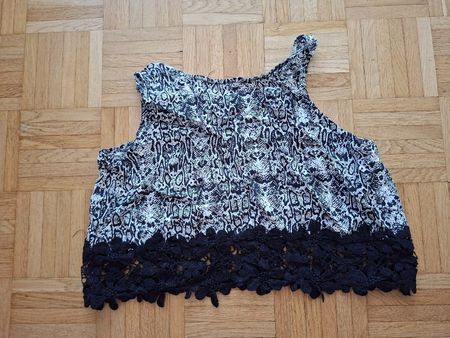 crop top In Vogue Paris taille S