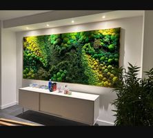 Living Painting -"The Jungle" with natural Scandinavian moss