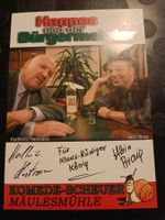Hannes und der Bürgermeister -  handsignierte Autogrammkarte