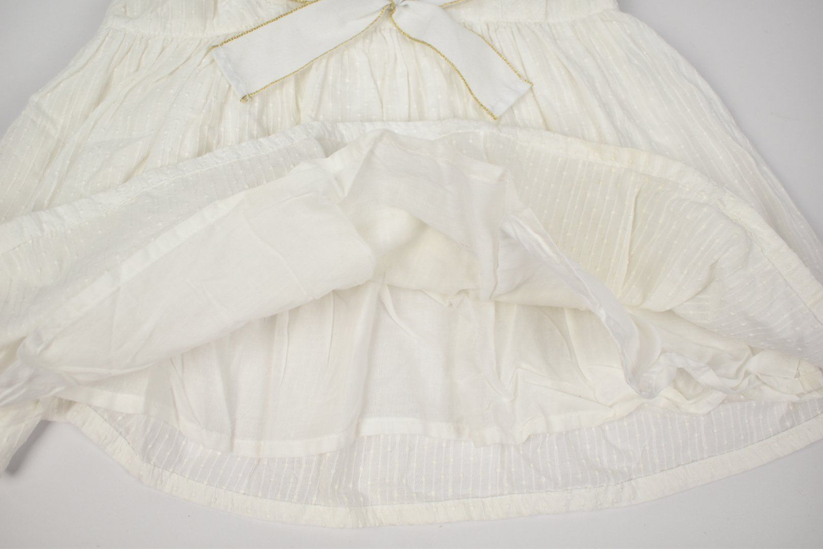 Catimini Vestiti & Gonne: Catimini Kleid, weiss mit Schleife, Gr.104 – Usato da Nürensdorf venduto da 2ND_STORY 3