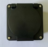 Feller NAP-Steckdose NEVO 1xT13 schwarz