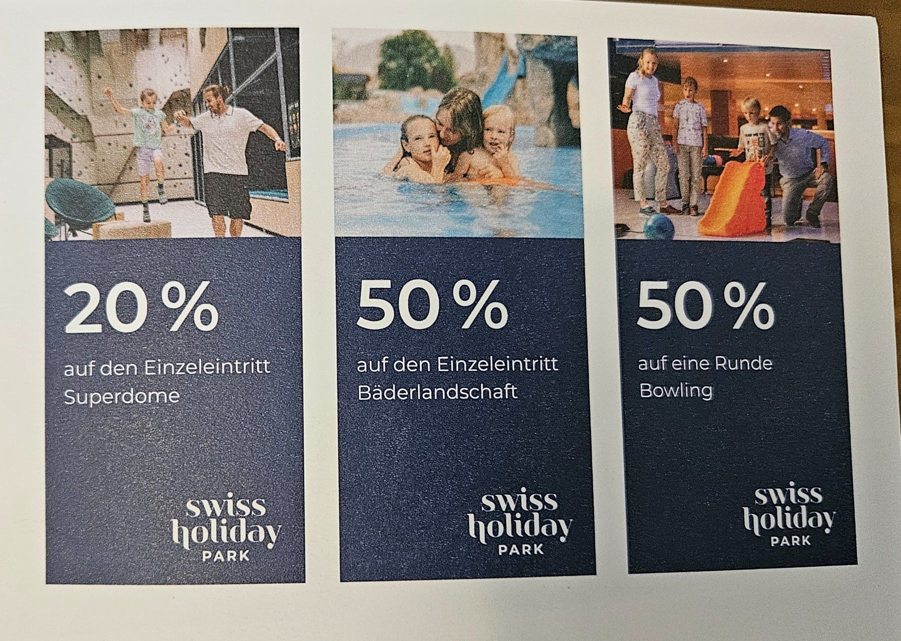 Buoni: swiss holiday park gutschein – Usato da Emmenbrücke venduto da Si_8