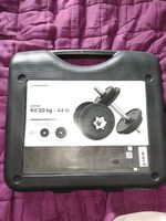 Hantelset 20 kg mit Gusseisenscheibe
