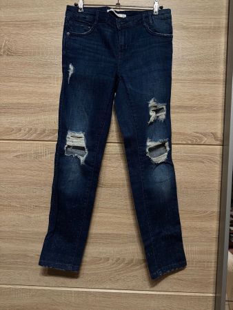 Jeans slim avec trous