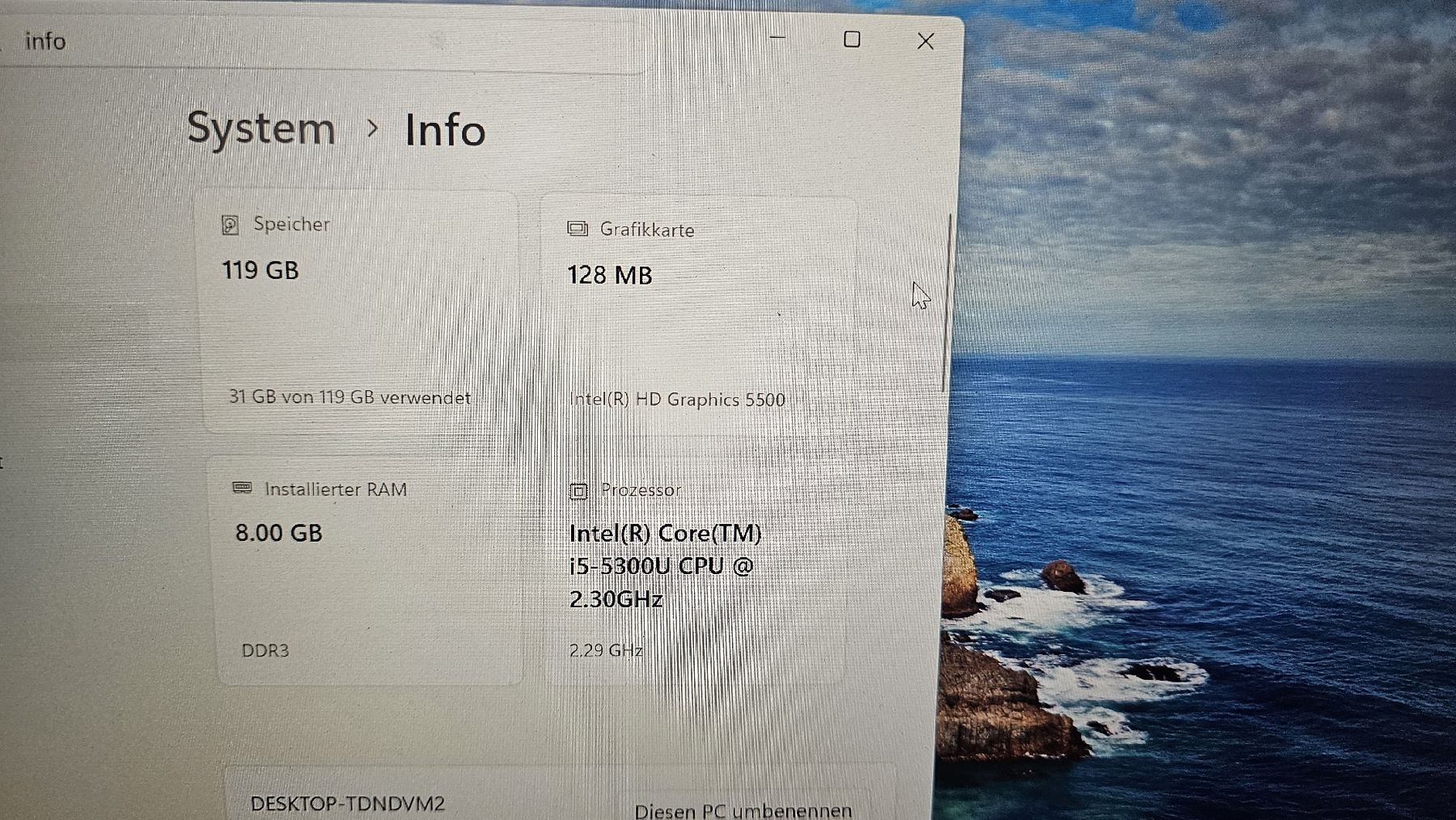 Dell Notebooks: Dell Intel i5, 8GB RAM, Windows 11 Pro – Neu (gemäss Beschreibung) aus Ehrikon von noa_vyp5 2