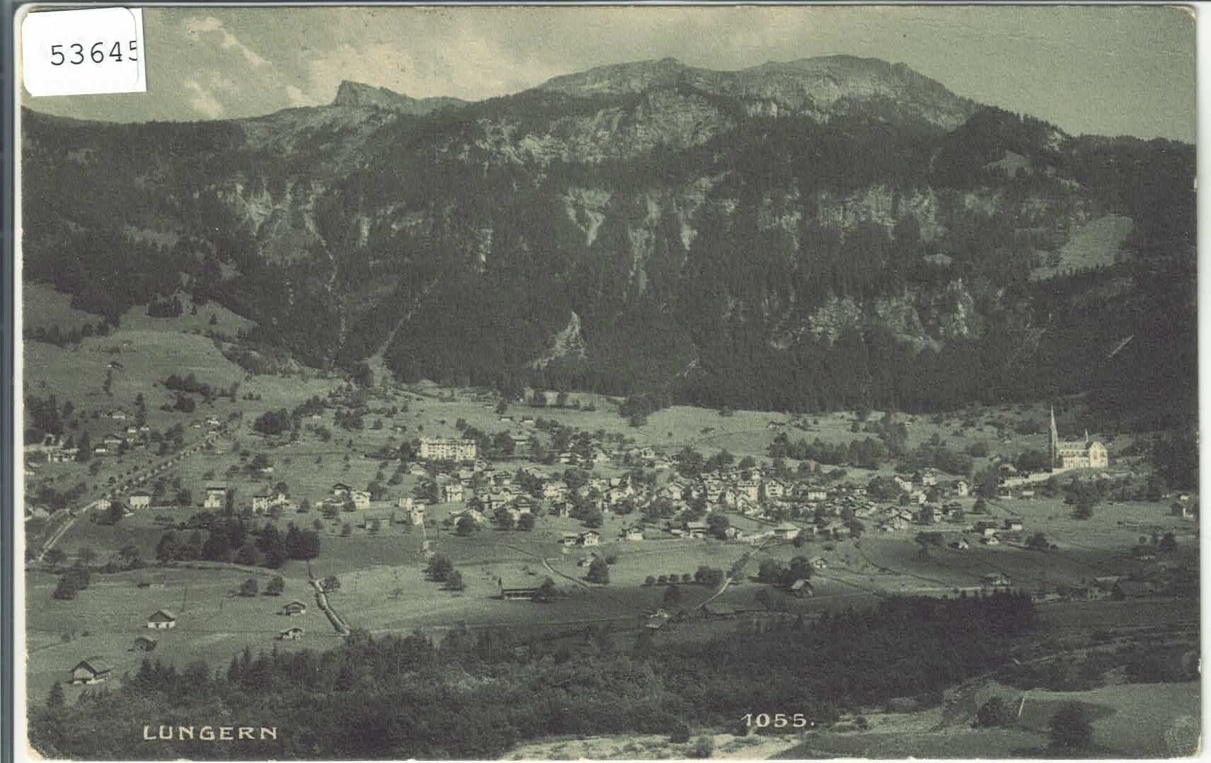 Cartoline postali: Lungern - Generalansicht – Usato da Ettingen venduto da Kartenplanet