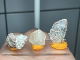 Crystal Collection Set - Rosa fluorite , calcite , fadenquar