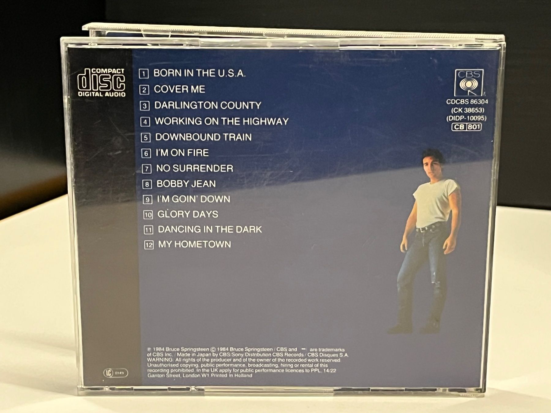 CD: Bruce Springsteen - Born in the USA - RA11B – Usato da Küsnacht ZH venduto da Jazztilldawn 1