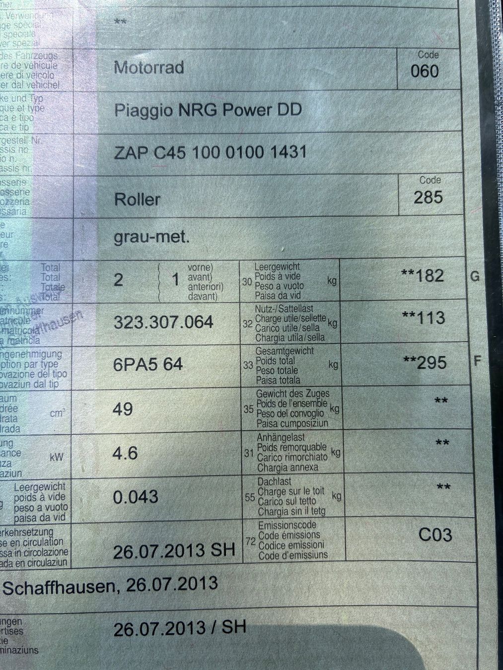 Piaggio Scooter: Piaggio NRG – Usato da St. Gallen venduto da MarkoBoss 5