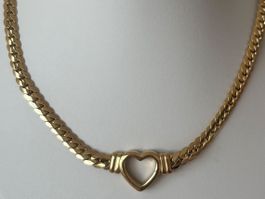 Luxus Elegante Edelsthal Kette Farbe : Gold