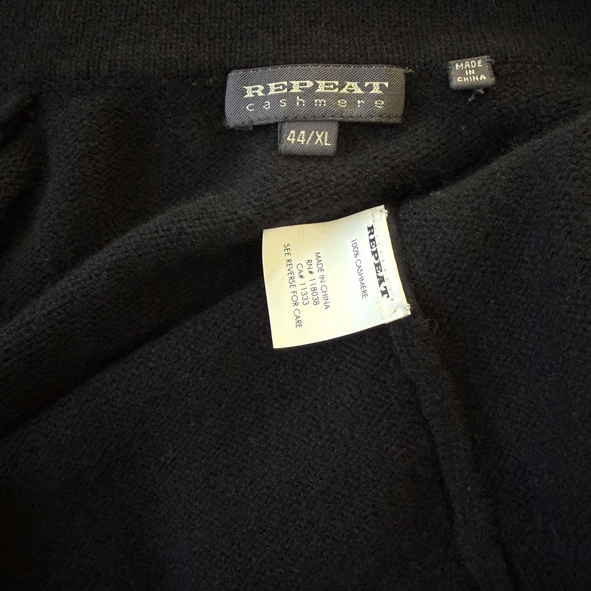 Repeat Pullover & Sweatshirts: REPEAT Black Cashmere Cardigan – Neu (gemäss Beschreibung) aus Freienbach von Avviivva_Shop 6