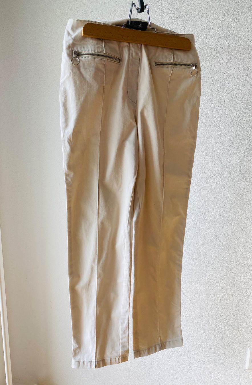 Pantaloni: Sommerhose, Slim, Stretch, Beige, Grösse 36 – Usato da Muensingen venduto da drleevsy 1