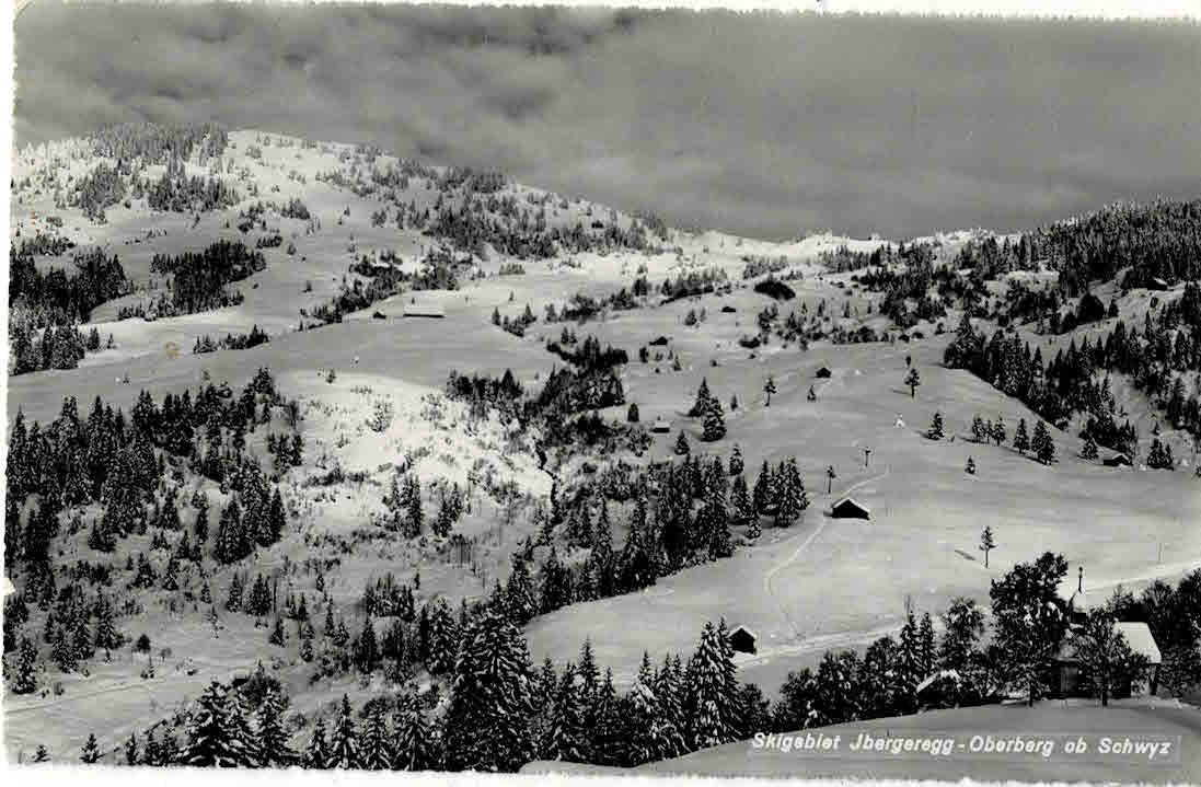 Cartoline postali: Skigebiet Jbergeregg Oberberg – Usato da Sulz AG venduto da Oberdanne8