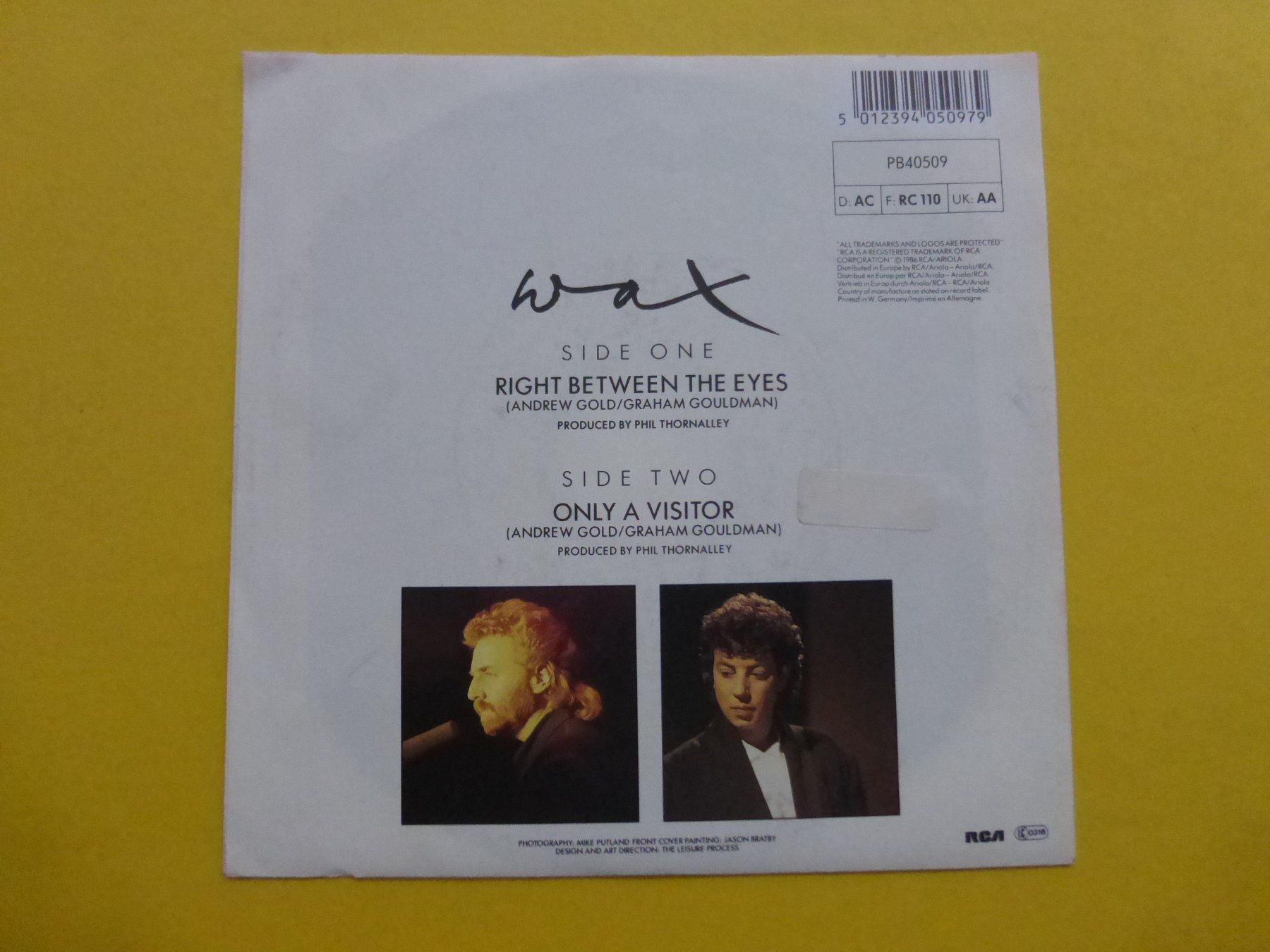 Schallplatten: Wax – Right Between The Eyes – Gebraucht aus Zürich von Swiss57 1