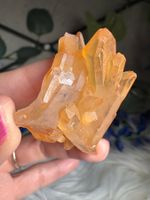 Tangerine Quarz-Cluster