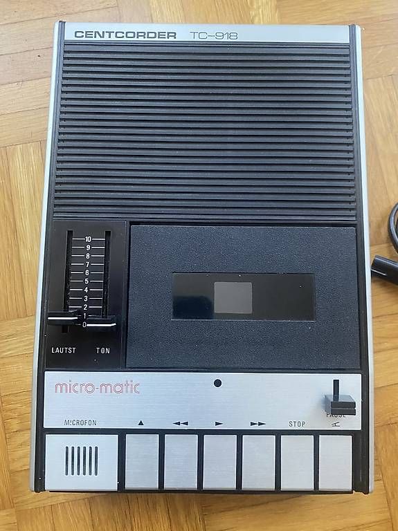 Aufnahmegeräte: Centcorder TC-91B Diktiergerät gebraucht – Gebraucht aus Volketswil von Ahot 1