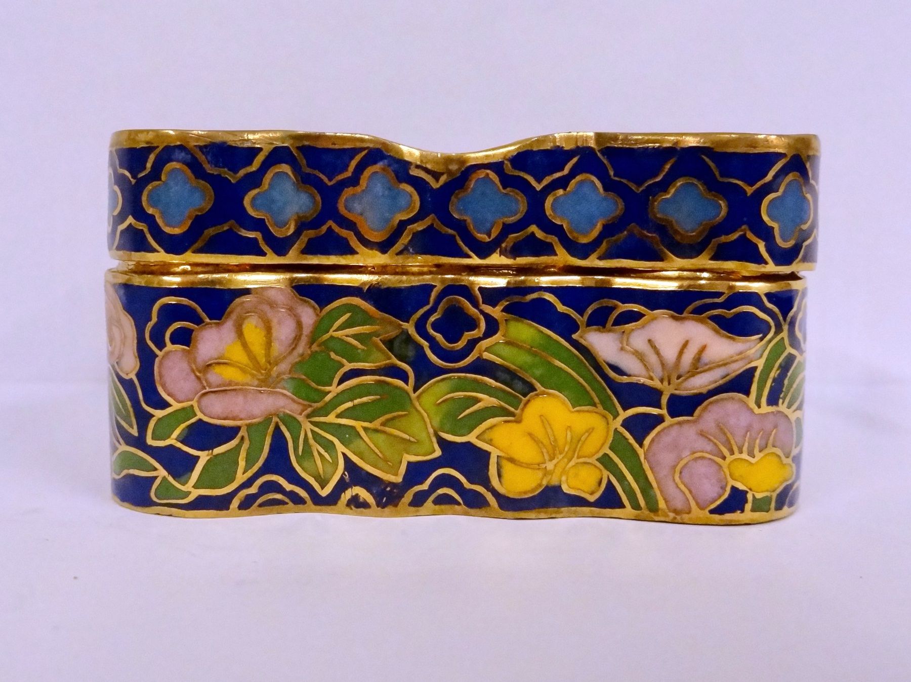 Tutte le decorazioni: Schmuckdose Schmetterling Blumen Dose Messing Emaille floral – Nuovo (secondo la descrizione) da Kerzers venduto da djstarsky73 5
