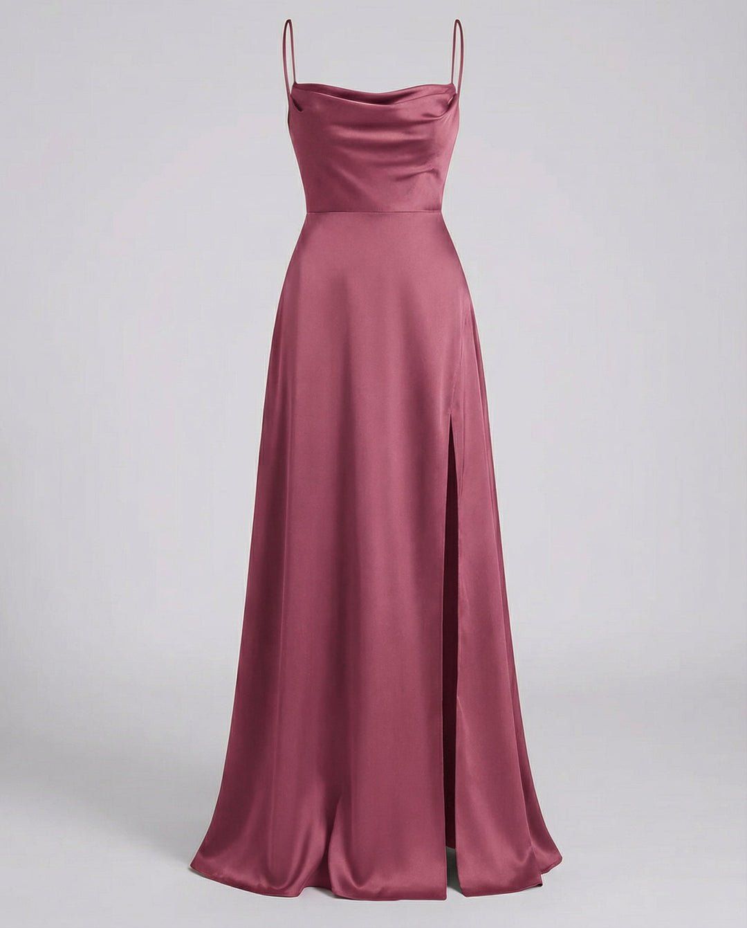 Kleider: schlichtes, langes Abendkleid, Grösse S, rosa/pink – Gebraucht aus Baar von qsi2005