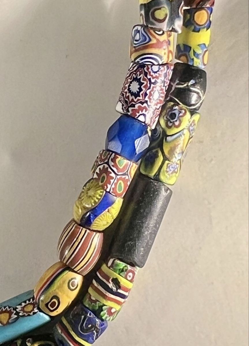Perlen (unechte): Rang Anciennes Millefiore Trade Beads Murano Multicolore – Gebraucht aus Genève von DELIRBEADS 6
