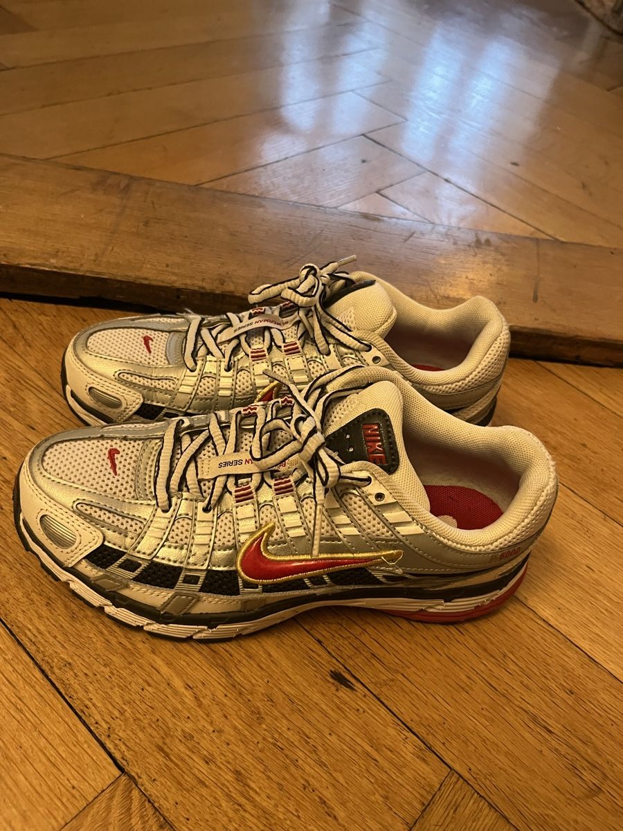 Nike Damenschuhe: Nike P6000 silber/rot Grösse 36 – Neu (gemäss Beschreibung) aus Basel von cat_25m7 3