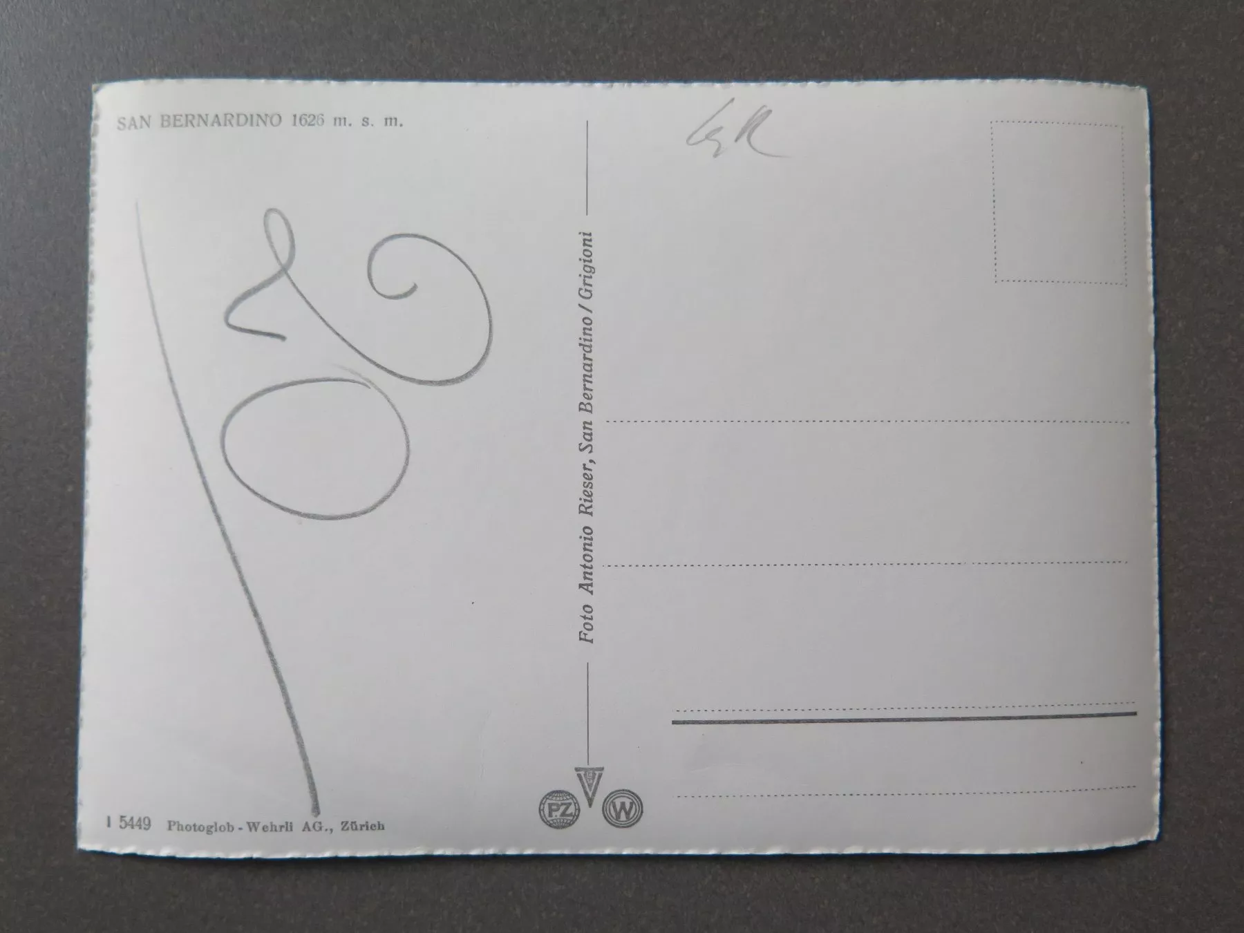 Cartoline postali: SAN BERNARDINO – Usato da Wittenbach venduto da lipasal 1
