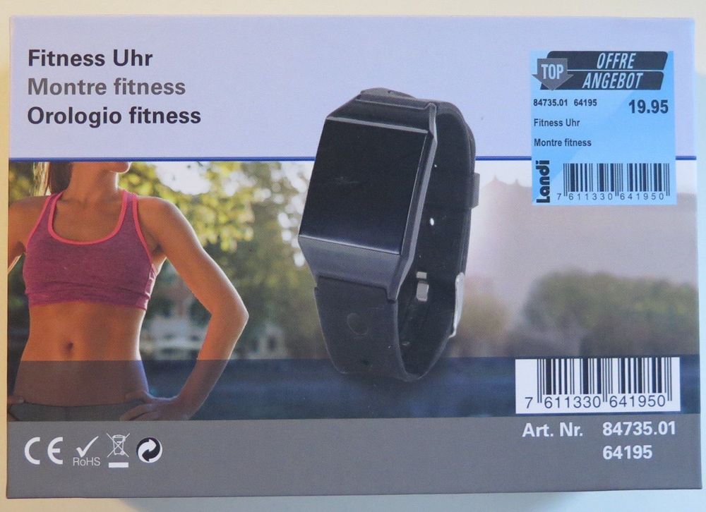 Fitnessuhr Landi in Originalverpackung Kaufen auf Ricardo