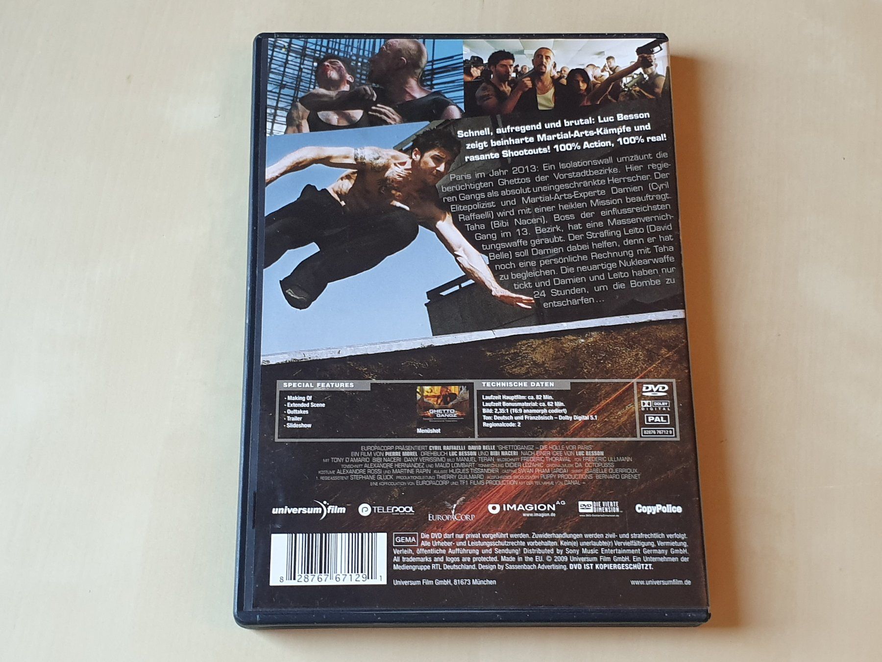Tutti i DVDs: Ghetto Gangz – Usato da Stansstad venduto da collectorsshop 1