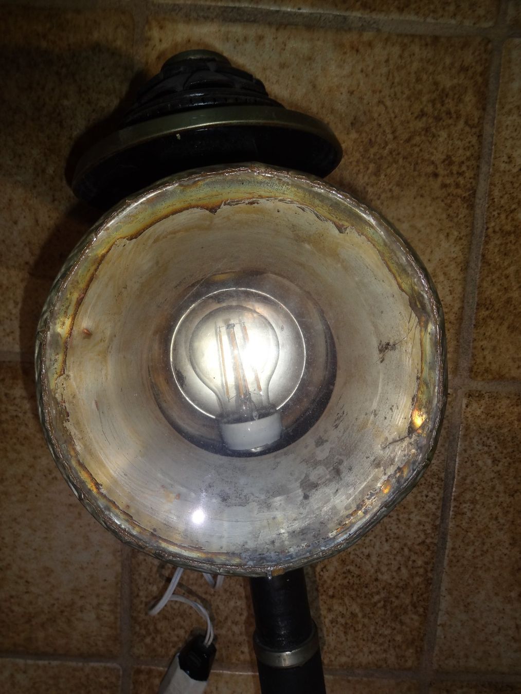 Lampade: Antike Kutschen-Lampe – Usato da Elsau venduto da Weiher70 3