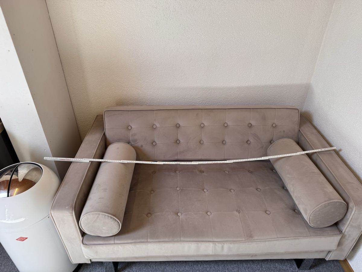 Divani: Sofa hellbraun gebraucht - 148 cm x 88 cm – Usato da Ittigen venduto da Stefu.CH 4