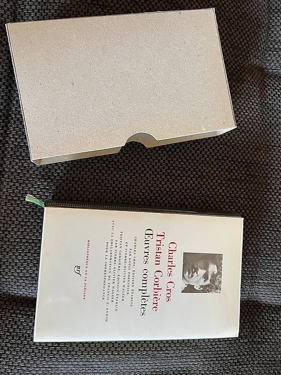 Livres: Pléiade, oeuvres complètes de Cros et de Corbière – D'occasion à Salins par fec_8tq9