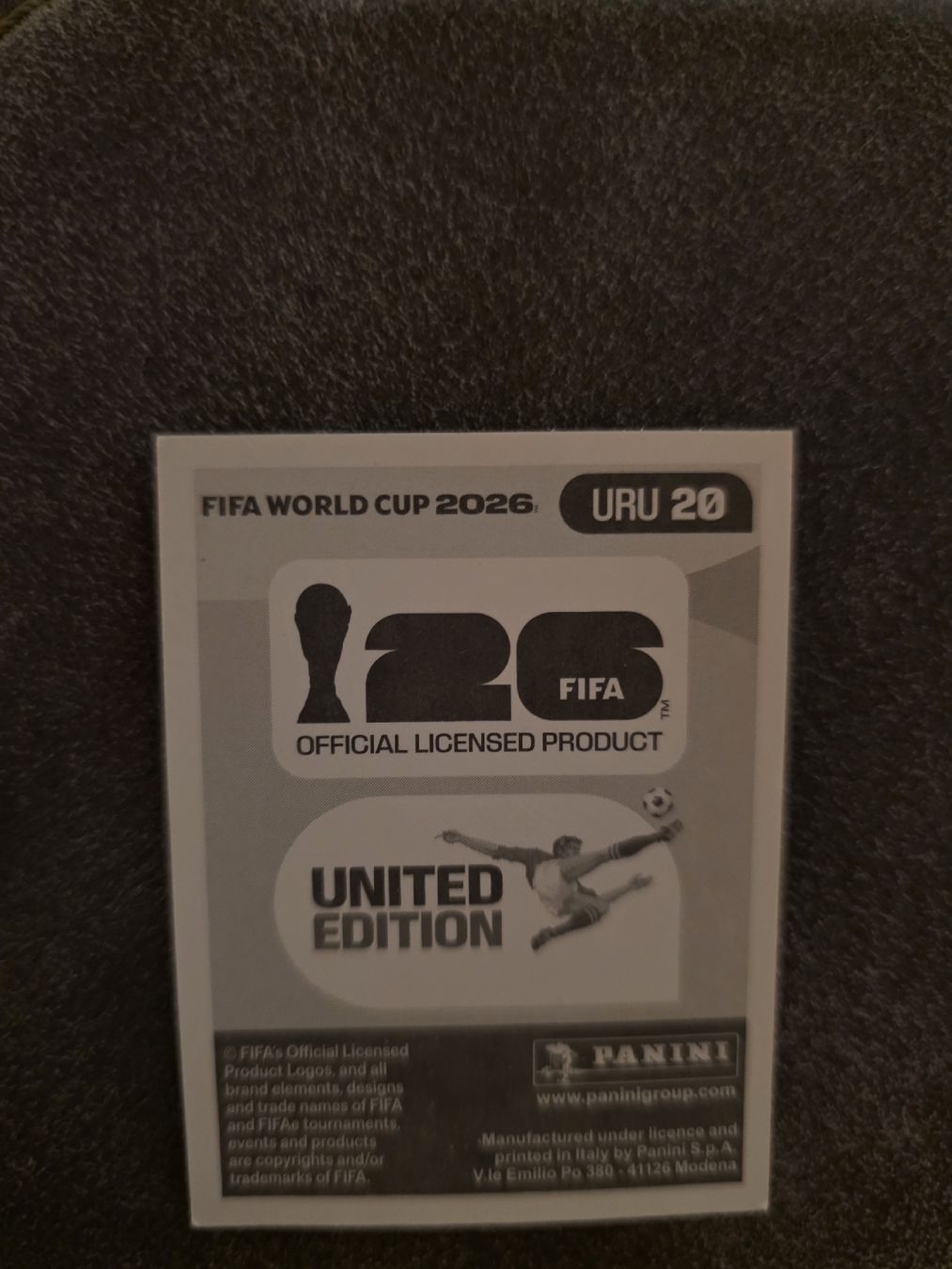 Panini Carte collezionabili: Panini WM 2026 URU 20 Pellistri – Nuovo (secondo la descrizione) da Romanshorn venduto da leeh78 1
