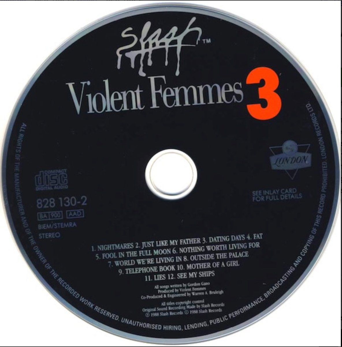 CDs: Violent Femmes - 3 – Gebraucht aus Brunnen von Barfly5 2
