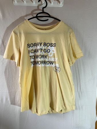 gelbes T-Shirt von lefties Gr.M