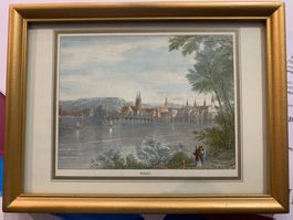 Framed Basel print