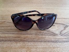 Sonnenbrille Ray-Ban Katze Form Schildpatt