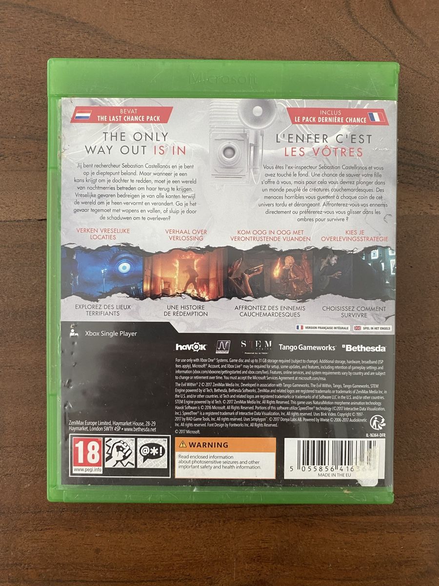 Microsoft Giochi: The Evil Within 2 für Xbox One – Usato da Thunstetten venduto da Virus_33 2