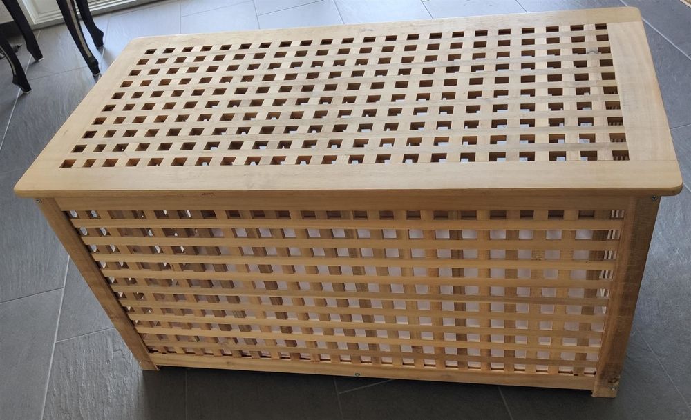 Habau Universalkiste 3er-Set – Holz, Stapelbar, 59x38x18 Cm, Für Vorrat & Ordnung